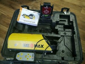 Pipe laser GeoMax Zeta125 used very good condition