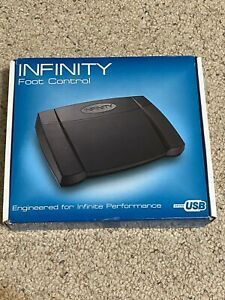 INFINITY IN-USB-2 Transcription Foot Pedal Version 14 in Box