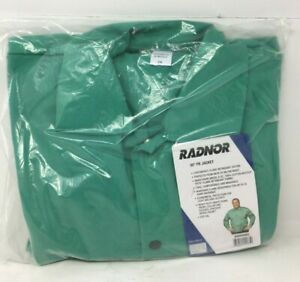 Radnor 30&#034; Welding Jacket 64054965 Size 3X Color Green