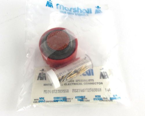 Matrix MS27467T23B35SA Connector Plug Mil Spec 100 POS Gold Contacts =NOS=