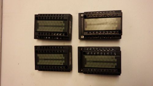 LOT OF 4 MITSUBISHI A6TBXY36 TERMINAL BLOCK