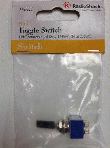 DPDT Mini Toggle Switch