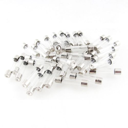 2015 40 Pcs Quick Fast Blow 250V 2A 4A 5A 15A Glass Tube Fuses 6x30mm