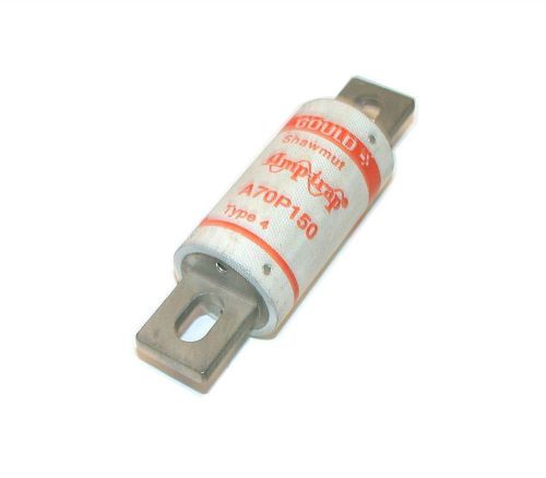 NEW GOULD SHAWMUT AMPTRAP  150 AMP FUSE 700 VAC MODEL A70P150  (3 AVAILABLE)