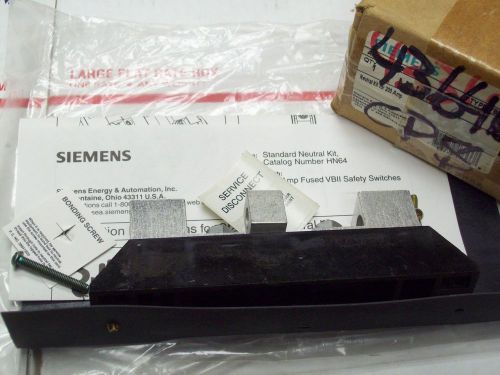 SIEMENS HN64 Neutral Kit,200A, 600V