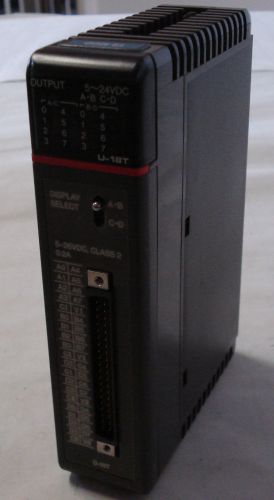 SIEMENS U-18T SIMATIC PLC CONTROL MODULE,OUTPUT 5~24VDC, 5-26VDC, CLASS 2, 0.2A