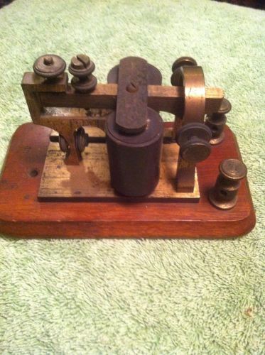 L. G. Tillotson Telegraph Sounder Nice Original Condition Telegraph