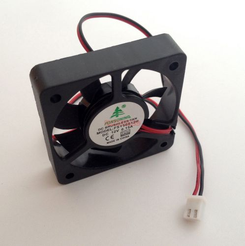 5CM DC FAN 12V 0.15A Low Noise Case Fan 50x50x10mm.1pcs