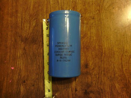 Sprague Powerlytic 23,400uF 75v (95v Surge) Capacitor