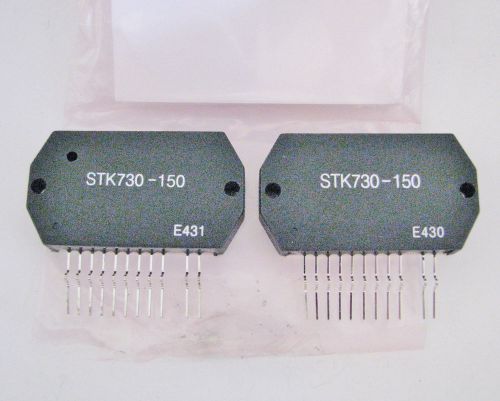 2 PCS NOS STK370-150 STEREO AMPLIFIERS IC FOR RECIEVER STEREO AUDIO AMPLIFIER