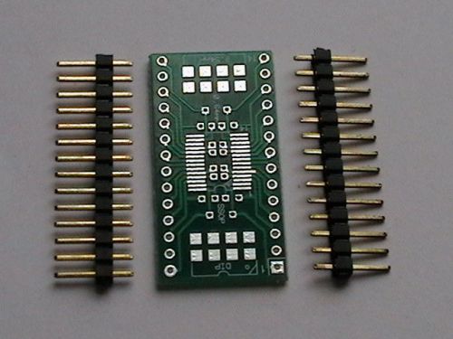 2 x ssop28 sop  soic dip 28 adapter converter pcb breakout board dil combo for sale