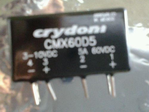 Crydom pcb mount cmx60d5 3-10vdc 5a 60vdc