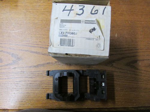 New nos telemecanique lx9-fh3802 contactor coil 380/415 volts 40/400 hertz for sale