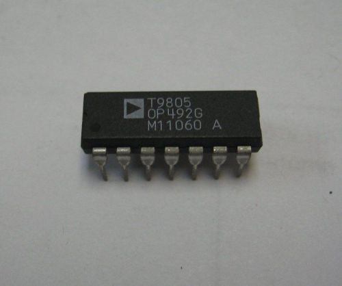 OP492GP, Quad Low Power Op Amp