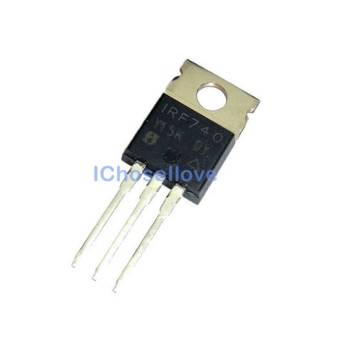 5pcs new irf740 irf 740 power mosfet 10a 400v to-220 for sale