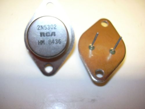 VINTAGE RCA 2N5302 NPN POWER TRANSISTOR  23 PCS LAST LOT