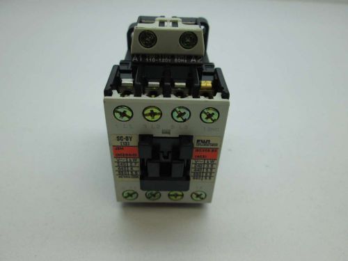 FUJI 4NCOFO#10Y SC-0Y SIZE 0 120V-AC 5HP 13A AMP CONTACTOR D394785