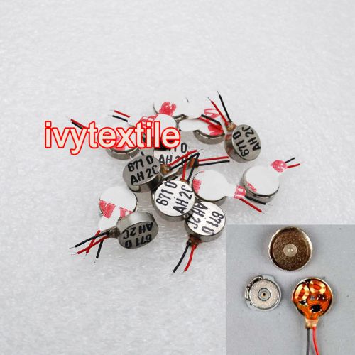 10pcs 4x10mm DC 3V Coin Vibration Micro Motor brushless vibration motor