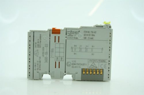 Wago 750-402 4di 24vdc 3.0ms -  industrial i/o for sale