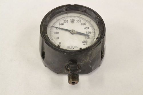 ASHCROFT 316-TUBE/SOCKET 0-600KPA 4 IN 1/2 IN PRESSURE GAUGE B302784