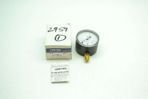 NEW AMETEK P-734 161969 0-36OZ/IN2 2-1/2IN FACE 1/4IN NPT GAUGE D403202