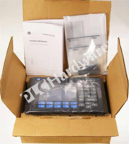 New Allen Bradley 2711-B5A8 /H FRN 4.48 PanelView 550 Mono/Key/Touch/DH+