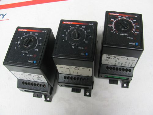 LOT OF 3 WATLOW DAIL TEMPERATURE CONTROLLERS