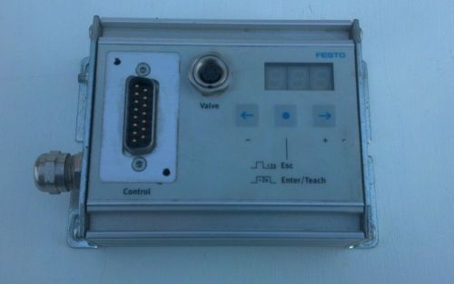 FESTO CONTROL VALVE w/ digital readout 8PC-11-MT8-AIR