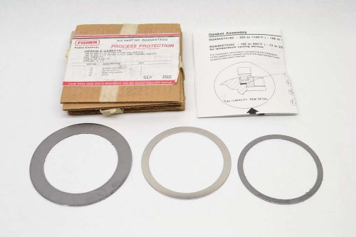 NEW FISHER RGASKETX332 DESIGN E GASKET SET KIT CONTROL VALVE REPLACEMENT B406375