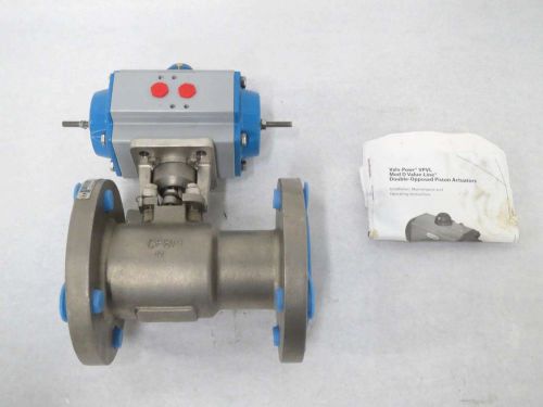 NEW JAMESBURY 2-7150-31-3600-TTT2 2 IN 150 STAINLESS FLANGED BALL VALVE B482754