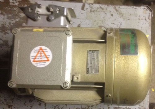 Busch AEG Rigid Metric Motor Type AM 100 LF2 7 1/2hp 10amp 3 Phase 0623.129.200