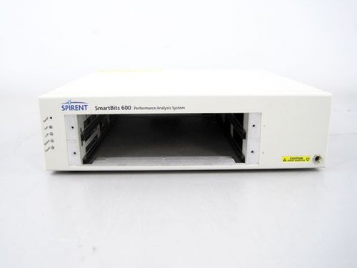 SPIRENT SMARTBITS SMB-600 600 2-SLOT PORTABLE MAINFRAME CHASSIS