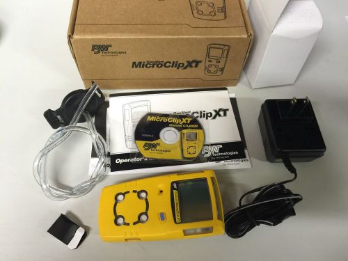 Gasalert microclip xt4 mc2-xwhm-y-na portable personal gas leak lel o2 co h2s for sale