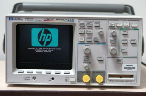 Keysight agilent / hp 54620c 16 channel 500 msa/s portable color logic analyzer for sale