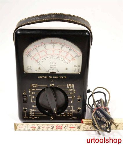 Triplett Model 630 Classic Voltmeter 0871-37 4