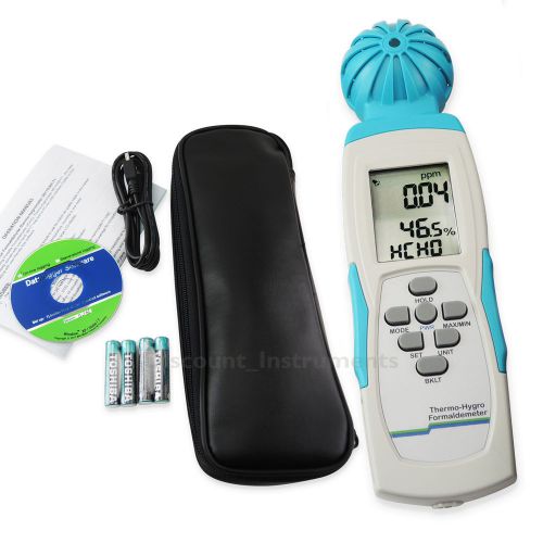 Formaldehyde (hcho) datalogger 64k real time thermometer hygrometer data logger for sale