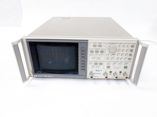 HP AGILENT KEYSIGHT 8753C 6 GHZ NETWORK ANALYZER WITH OPTIONS 006 &amp; 010