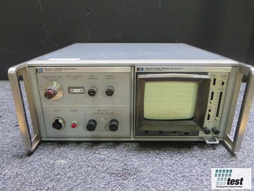 Agilent HP 8410A Network Analyzer w/ 8412A  ID #24977 SE