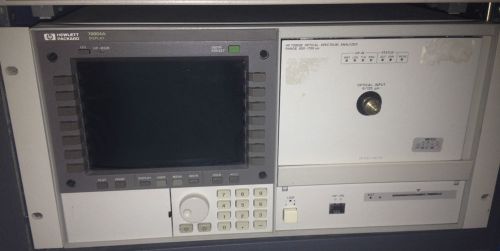 HP Optical Spectrum Analyzer (70004+70952B) 600 to 1700nm Agilent Ando Excellent