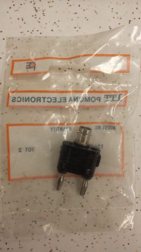 (NEW) ITT Pomona Electronics 1269 female BNC to dual male banana plug