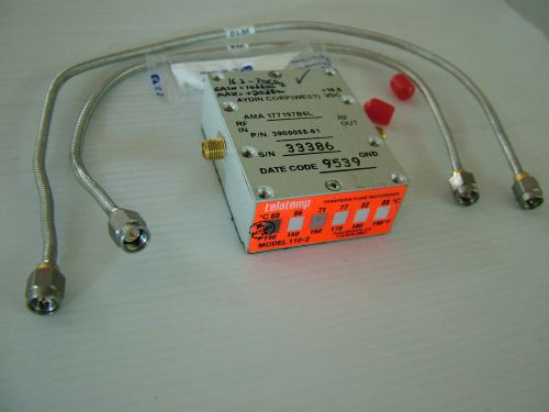 RF AMPLIFIER AYDIN CORP  16.3 - 20GHz    GAIN 10db     PO 18dbm    AMA 177197B5L