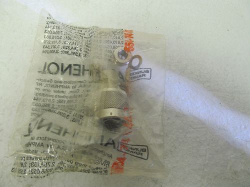 AMPHENOL UG-536B/U N (MALE) CONNECTOR,  ( RG-58,141,223, 400), NOS, CRIMP