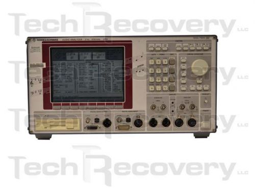 Rhode and Schwarz UPD Audio Analyzer  OEM refurb