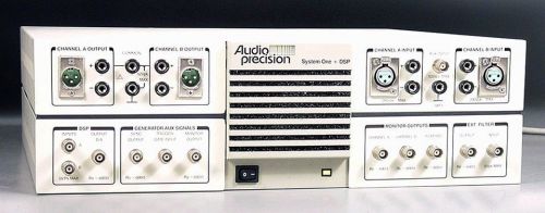 Audio Precision  S1- 222 FOR AMPLIFIER PREAMP FILTER VIBRATION NOISE QC ACOUSTIC