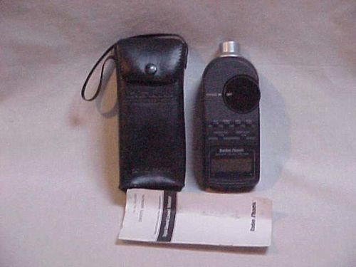 RADIO SHACK DIGITAL SOUND LEVEL METER works