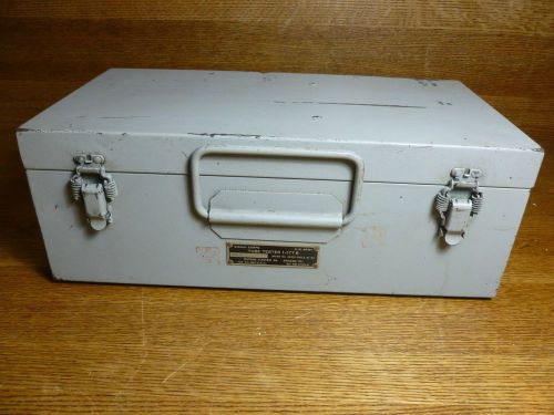 U.S. Military Tube Tester Dynamic Mutual Conductance Model I-177-B Simpson