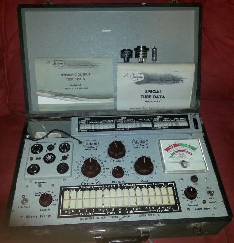 Antique Tube Tester (Jackson model 658)