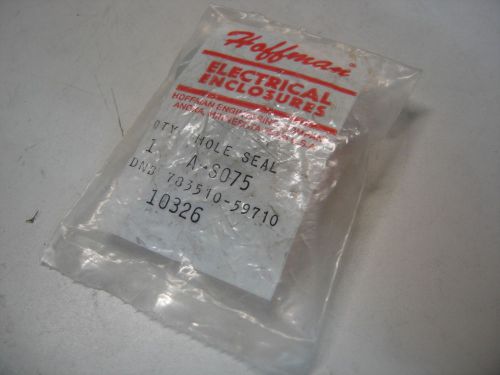 Hoffman a-s075 grey hole seal dnb 783510-59710 10326 for 3/4&#034; conduit nib for sale