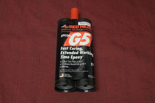 Red head epcon g5 fas curing extended working time epoxy 22oz. new for sale