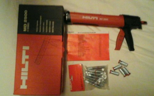 HILTI MD-2500 #338853 ANCHOR ADHESIVE MANUAL DISPENSER NEW IN BOX MD2500 MD 2500